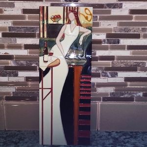 Hand crafted ceramic tile